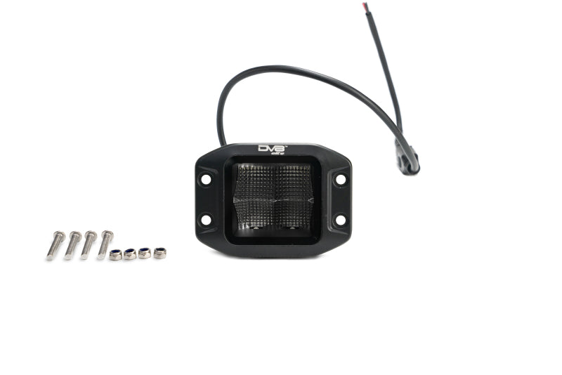 DV8 Offroad Elite Series 3in Cube LED Light 40W Spot 3W LED - Black Ops Auto Works