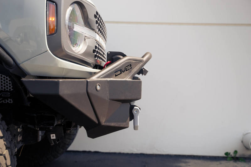 DV8 Offroad Elite Series D-Ring Shackles - Pair (Gray)-Bumper Accessories-DV8 Offroad-810087812300-