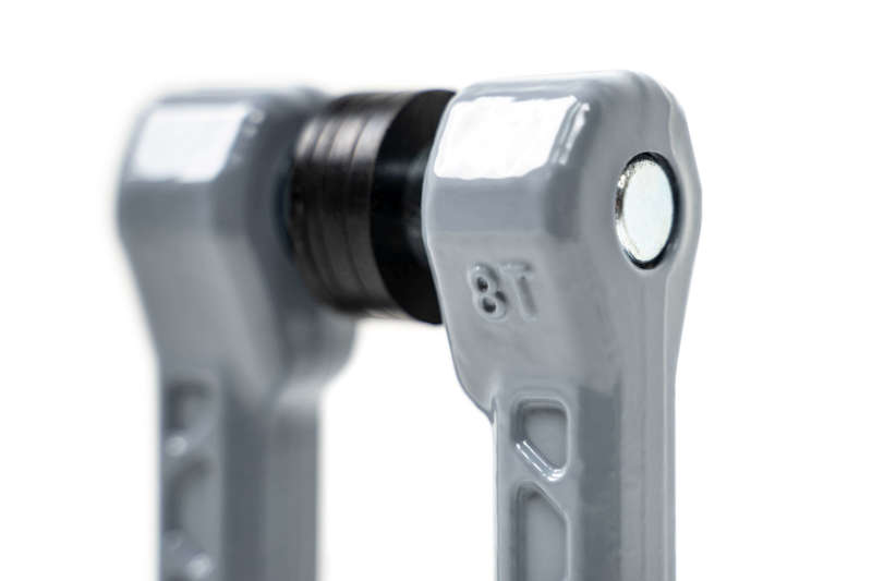 DV8 Offroad Elite Series D-Ring Shackles - Pair (Gray)-Bumper Accessories-DV8 Offroad-810087812300-