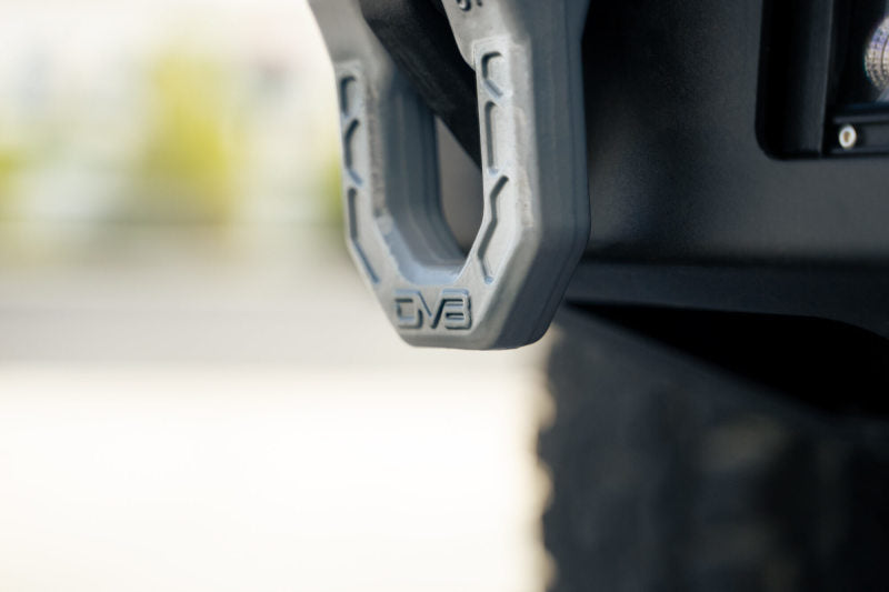 DV8 Offroad Elite Series D-Ring Shackles - Pair (Gray)-Bumper Accessories-DV8 Offroad-810087812300-