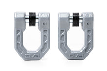 Load image into Gallery viewer, DV8 Offroad Elite Series D-Ring Shackles - Pair (Gray)-Bumper Accessories-DV8 Offroad-810087812300-