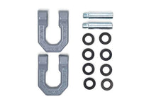 Load image into Gallery viewer, DV8 Offroad Elite Series D-Ring Shackles - Pair (Gray)-Bumper Accessories-DV8 Offroad-810087812300-