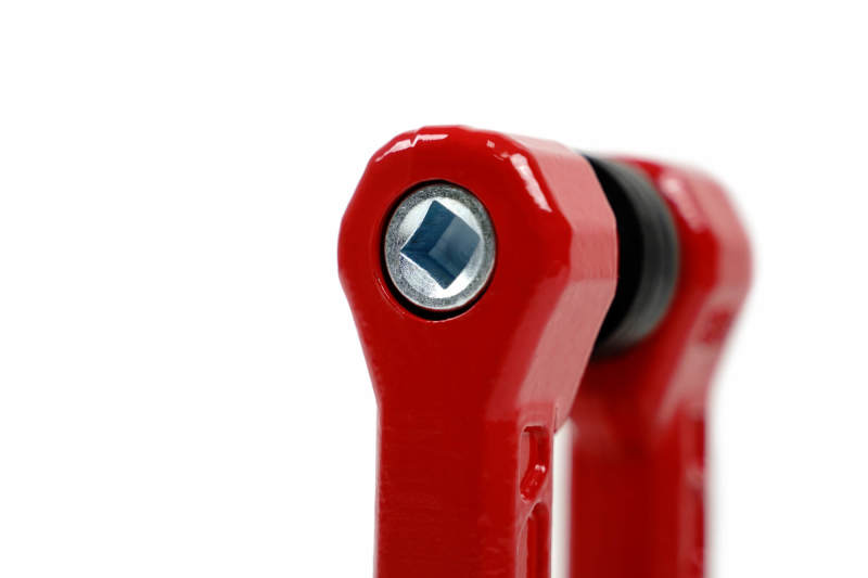 DVEUNSK-01RD-DV8 Offroad Elite Series D-Ring Shackles - Pair (Red)-Bumper Accessories-DV8 Offroad