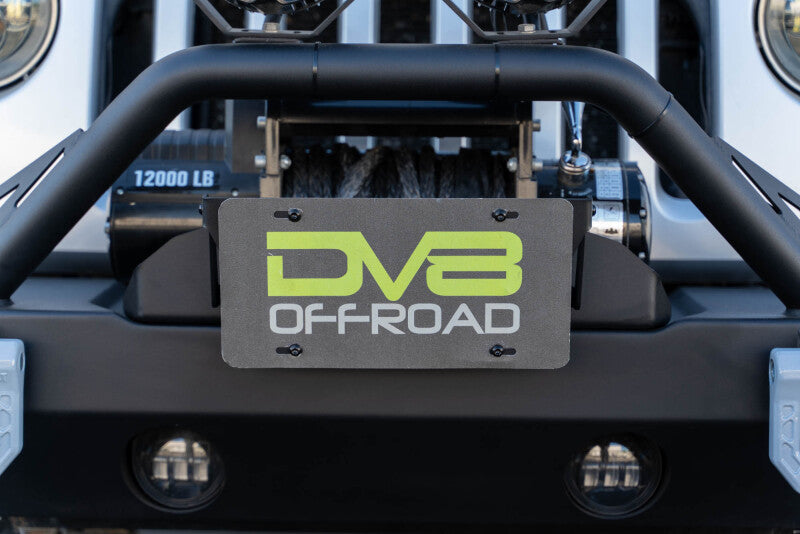 DV8 Offroad Fairlead Mounted Flip-Up License Plate Bracket DV8 Offroad DVELPBM-02