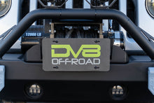 Load image into Gallery viewer, DV8 Offroad Fairlead Mounted Flip-Up License Plate Bracket DV8 Offroad DVELPBM-02
