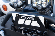 Load image into Gallery viewer, DV8 Offroad Fairlead Mounted Flip-Up License Plate Bracket DV8 Offroad DVELPBM-02