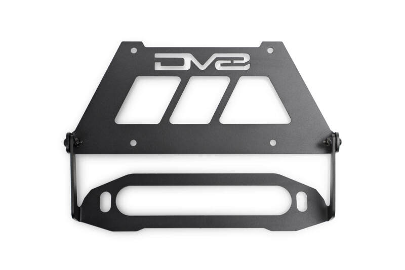 DV8 Offroad Fairlead Mounted Flip-Up License Plate Bracket DV8 Offroad DVELPBM-02