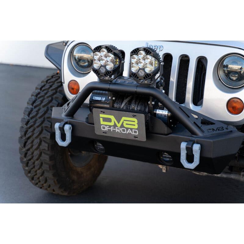DV8 Offroad Fairlead Mounted Flip-Up License Plate Bracket DV8 Offroad DVELPBM-02
