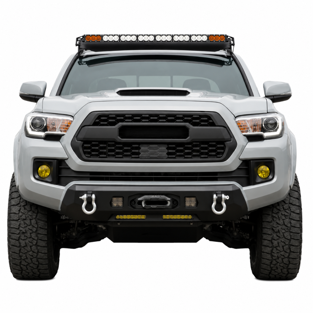 DV8 Offroad FBTT1-06 Centric winch bumper for Toyota Tacoma