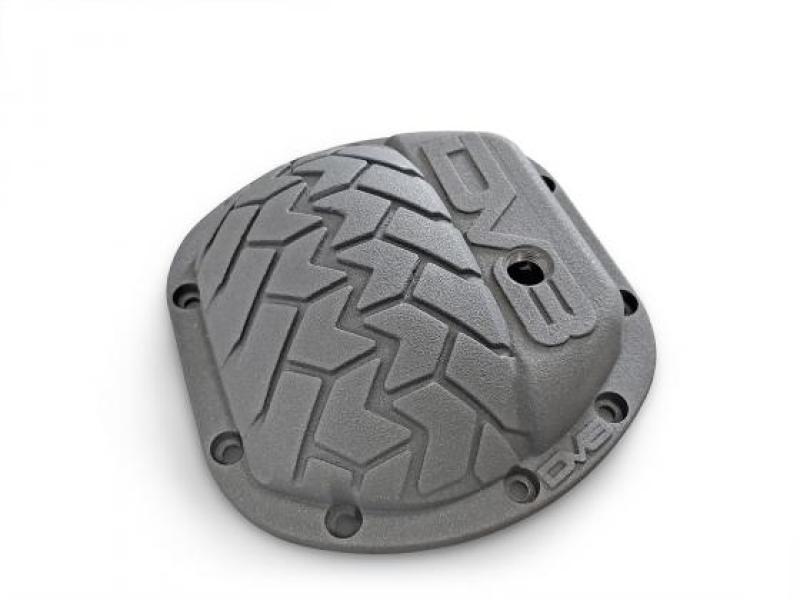 DV8 Offroad HD Dana 35 Diff Cover Cast Iron Gray Powdercoat - Black Ops Auto Works