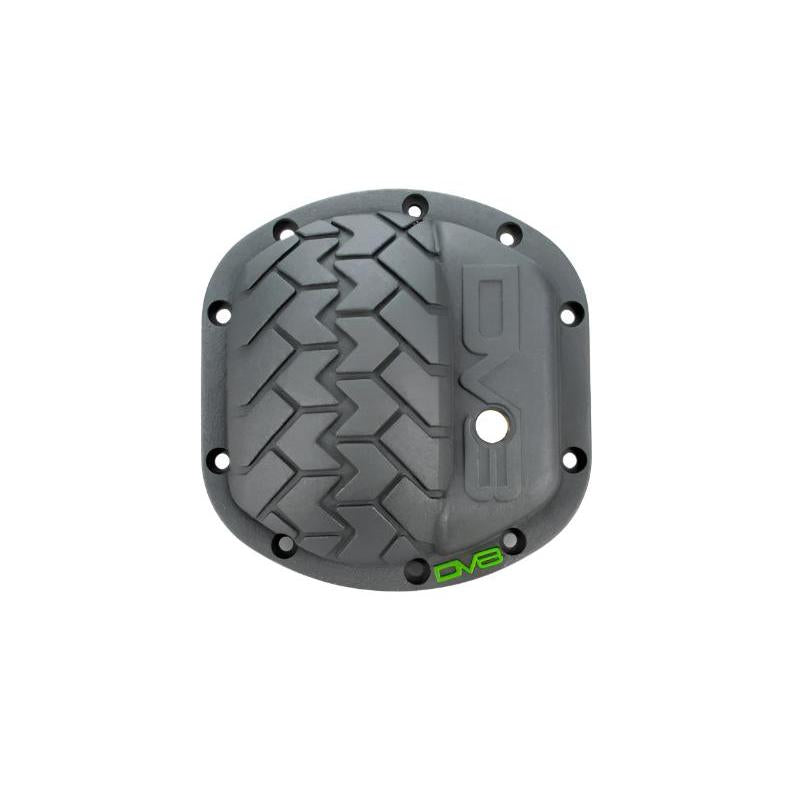 DV8 Offroad HD Dana 35 Diff Cover Cast Iron Gray Powdercoat - Black Ops Auto Works