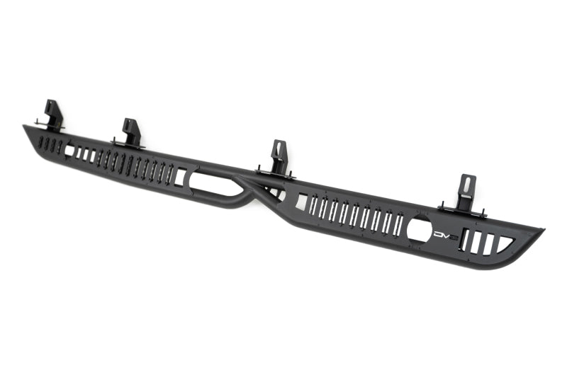 DVESRGL-08-DV8 Offroad 20-23 Jeep Gladiator JT Body/Pinch Weld Mounted Step-Side Steps-DV8 Offroad