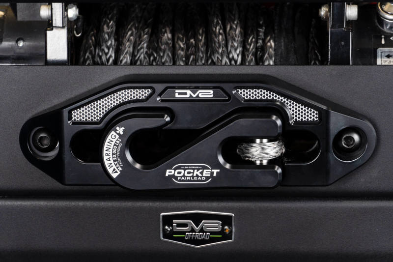 DV8 Offroad Pocket Fairlead For Synthetic Rope Winches - Black Ops Auto Works