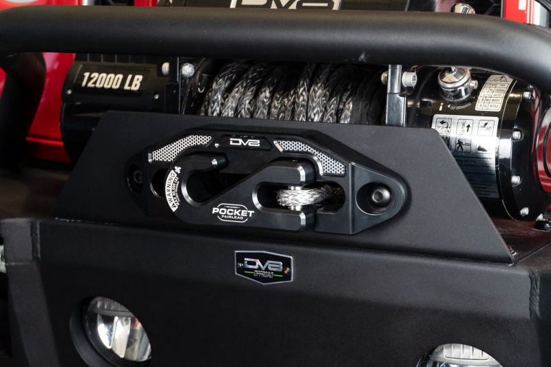 DV8 Offroad Pocket Fairlead For Synthetic Rope Winches - Black Ops Auto Works