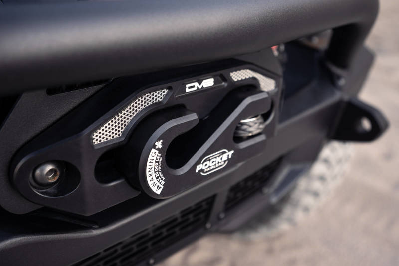 DV8 Offroad Pocket Fairlead For Synthetic Rope Winches - Black Ops Auto Works