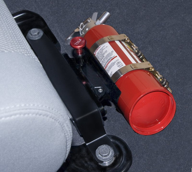 DV8 Offroad Quick Release Fire Extinguisher Mount - Black Ops Auto Works