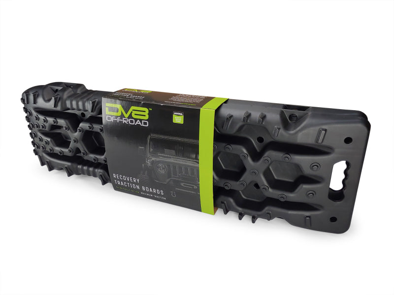 DV8 Offroad Recovery Traction Boards w/ Carry Bag - Black - Black Ops Auto Works