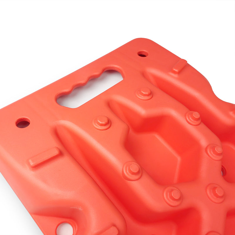 DV8 Offroad Recovery Traction Boards w/ Carry Bag - Red - Black Ops Auto Works