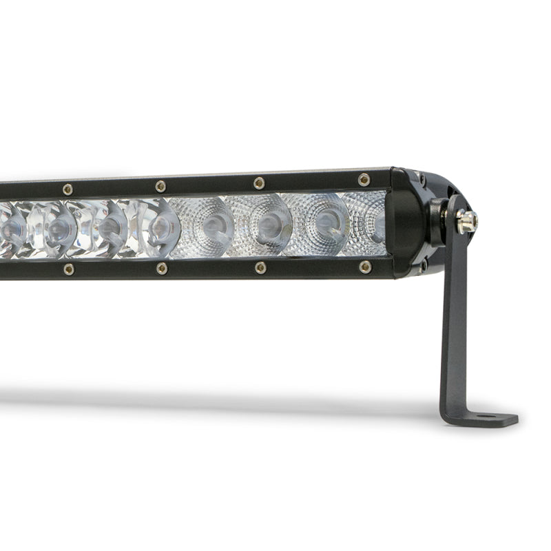 DV8 Offroad SL 8 Slim 20in Light Bar Slim 100W Spot 5W CREE LED - Black - Black Ops Auto Works