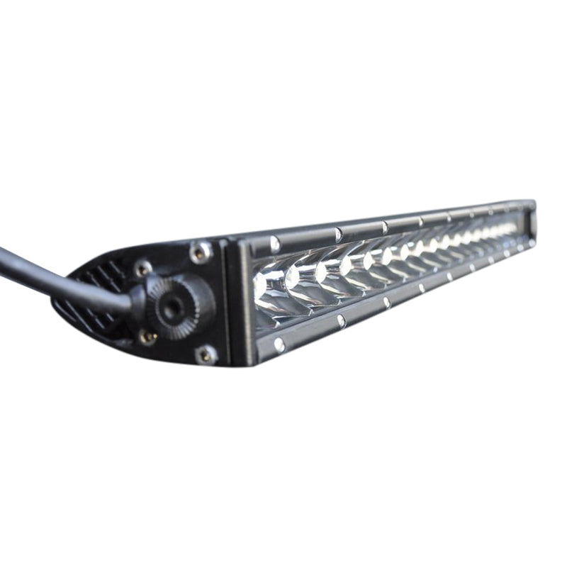 DV8 Offroad SL 8 Slim 20in Light Bar Slim 100W Spot 5W CREE LED - Black - Black Ops Auto Works