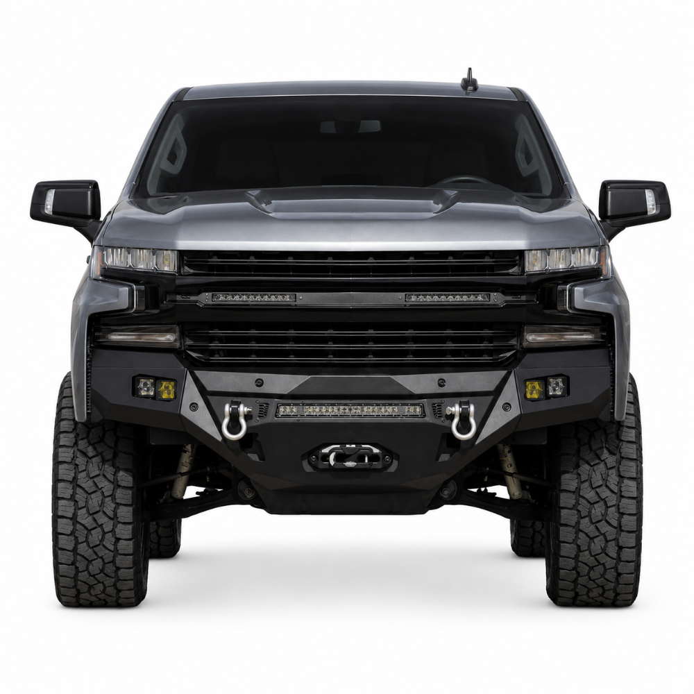 DV8 FBCS1-07 Spec Series front bumper for 2019-2021 Silverado 1500