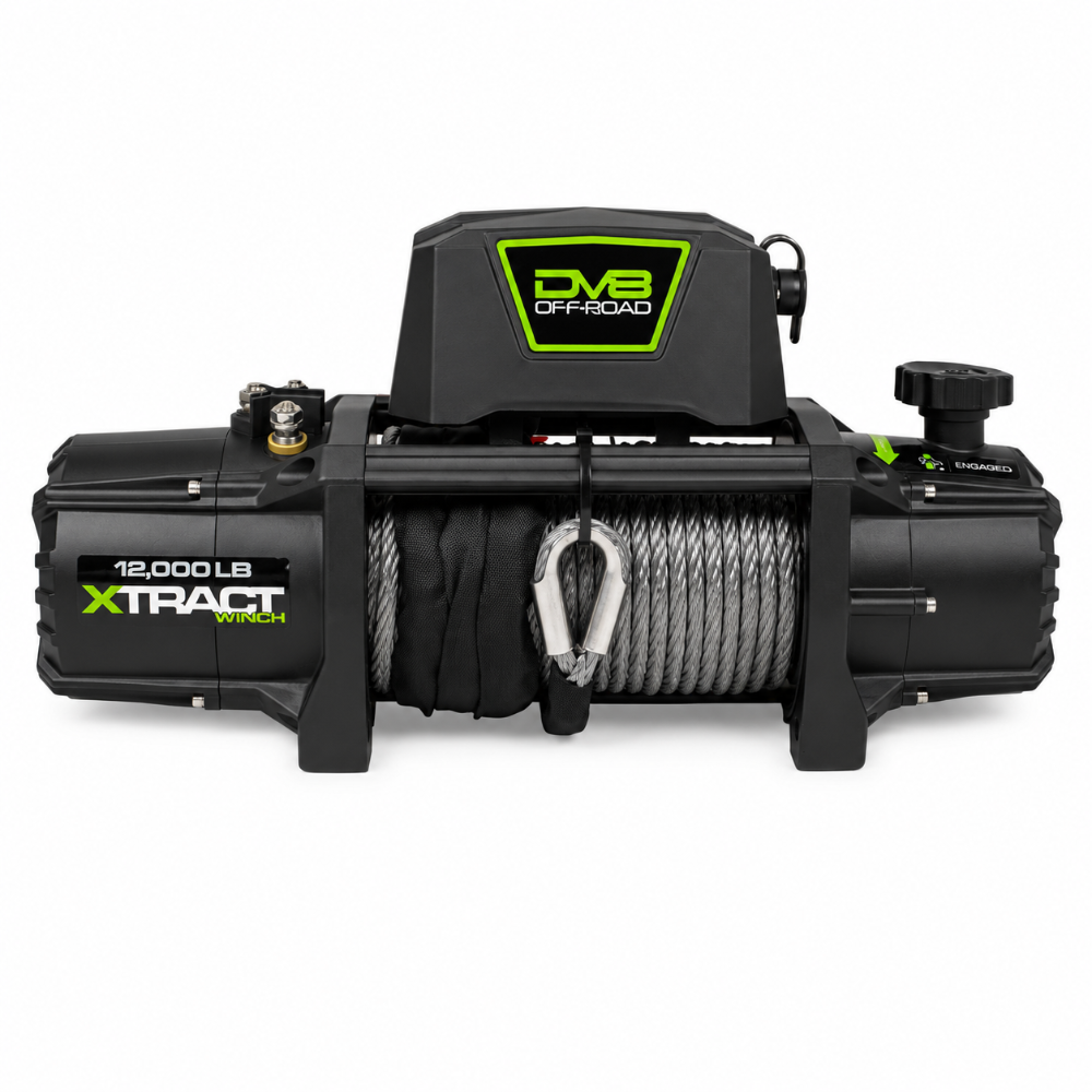 DV8 WB12K-SR Xtract 12K synthetic rope winch