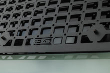 Load image into Gallery viewer, DV8 molle panel branding and weave detail close-up