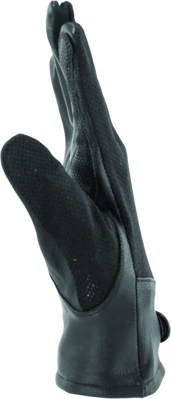 RIV094484-River Road Pecos Leather Mesh Gloves Black - Small-Gloves-River Road