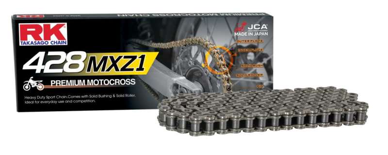 RKC428MXZ1-100-RK Chain 428MXZ1-100L - Natural-Chains-RK Chain