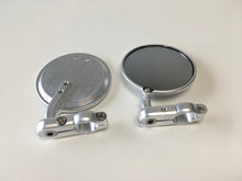 Load image into Gallery viewer, CRGHSLS-201-L-CRG Hindsight Folding 3 in. Round Bar-End Mirror Left - Silver-Side Mirrors-CRG Constructors