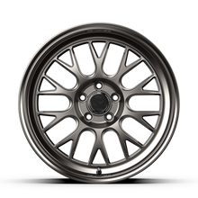 Load image into Gallery viewer, FFTRSHML-88558+42-fifteen52 Holeshot RSR 18x8.5 5x108 42mm ET 63.4mm Center Bore Magnesium Grey w/ Gloss Lip-Wheels - Cast-fifteen52