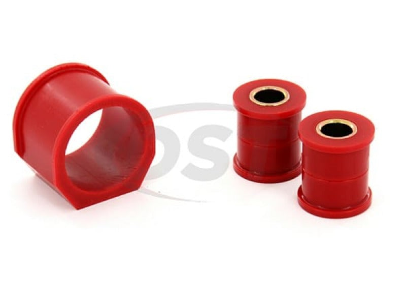 PRO12-701-Prothane 98-05 Mazda Miata Steering Rack Bushings - Red-Bushing Kits-Prothane