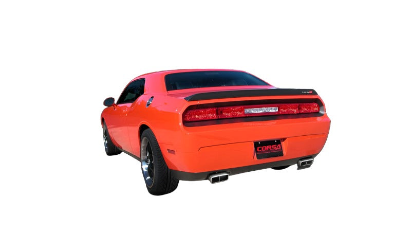 Corsa 08-10 Dodge Challenger SRT-8 6.1L V8 Polished Xtreme Cat-Back Exhaust-Catback-CORSA Performance