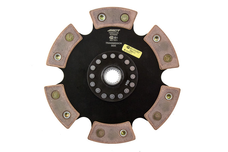 ACT6224004-ACT 1995 Eagle Talon 6 Pad Rigid Race Disc-Clutch Discs-ACT