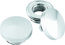 Load image into Gallery viewer, BKC482474-Bikers Choice 82-Up Chrome Pointed Gas Cap Set With Paint Savers-Fuel Lines-Bikers Choice