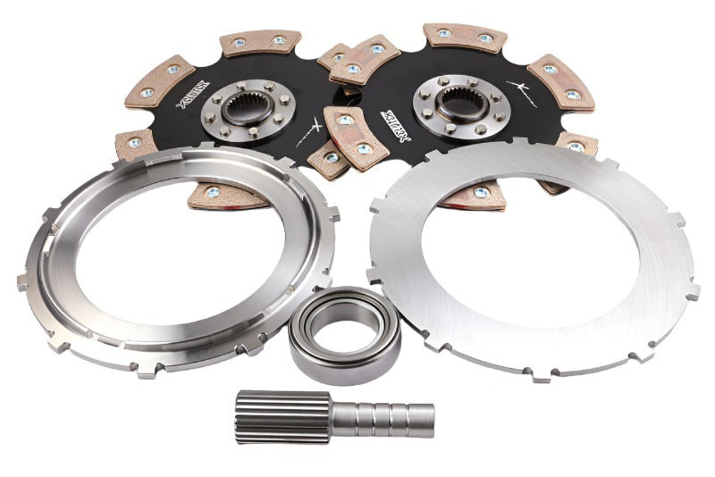 XCLXMS-230-BM02-2E-XC-XClutch BMW 9in Twin Solid Ceramic Multi-Disc Service Pack-Clutch Rebuild Kits-XCLUTCH