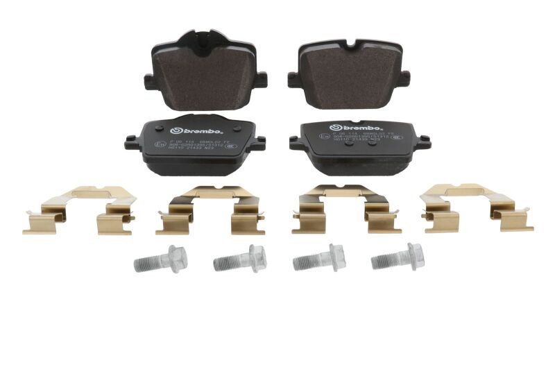 Brembo P06114 PRIME Low-Metallic Rear Brake Pads - BMW and Toyota Applications - image 27