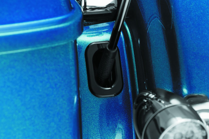 KUR3108-Kuryakyn Antenna Hole Accent Black-Antennas-Kuryakyn