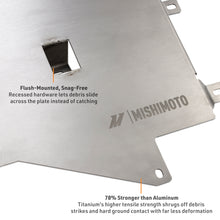Load image into Gallery viewer, Mishimoto titanium skid plate side profile