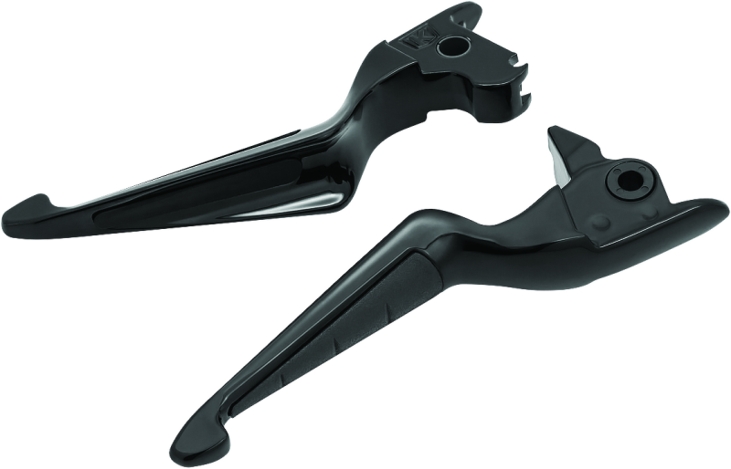 KUR5733-Kuryakyn ISO Levers Black-Levers-Kuryakyn