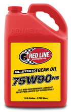 Load image into Gallery viewer, RED58305-Red Line 75W90NS GL-5 Gear Oil - Gallon-Gear Oils-Red Line