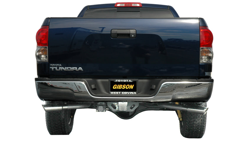 Gibson 14-19 Toyota Tundra SR 4.6L 2.5in Cat-Back Dual Extreme Exhaust - Stainless-Catback-Gibson