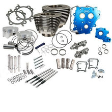 Load image into Gallery viewer, S&amp;S Cycle 07-17 BT 110in Power Package - Wrinkle Black-Piston Sets - Powersports-S&amp;S Cycle