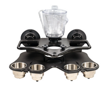 Load image into Gallery viewer, SEAMC5348B-SeaSucker Double Decker Party Barge Portable Bar - Black-Cup Holders-SeaSucker