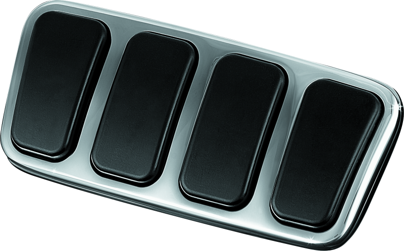 KUR8849-Kuryakyn Brake Pedal Pad For Honda Chrome-Pedals-Kuryakyn