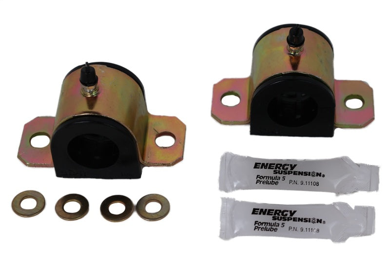 ENG8.5151G-Energy Suspension 01-05 Lexus IS300 Front Sway Bar Bushing Set - Black-Bushing Kits-Energy Suspension