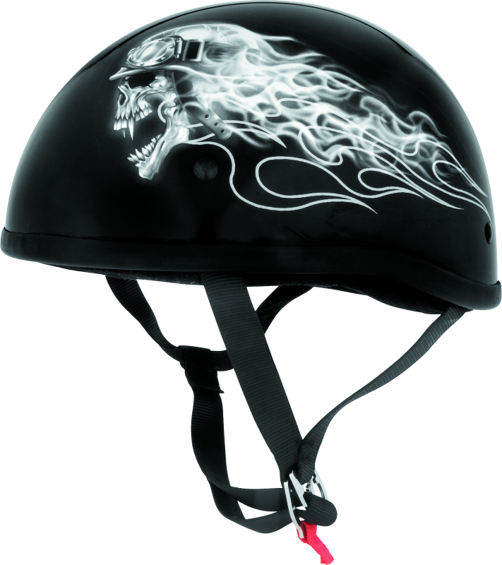 SKL646929-Skid Lids Biker Skull Original Helmet - Large-Helmets and Accessories-Skid Lid