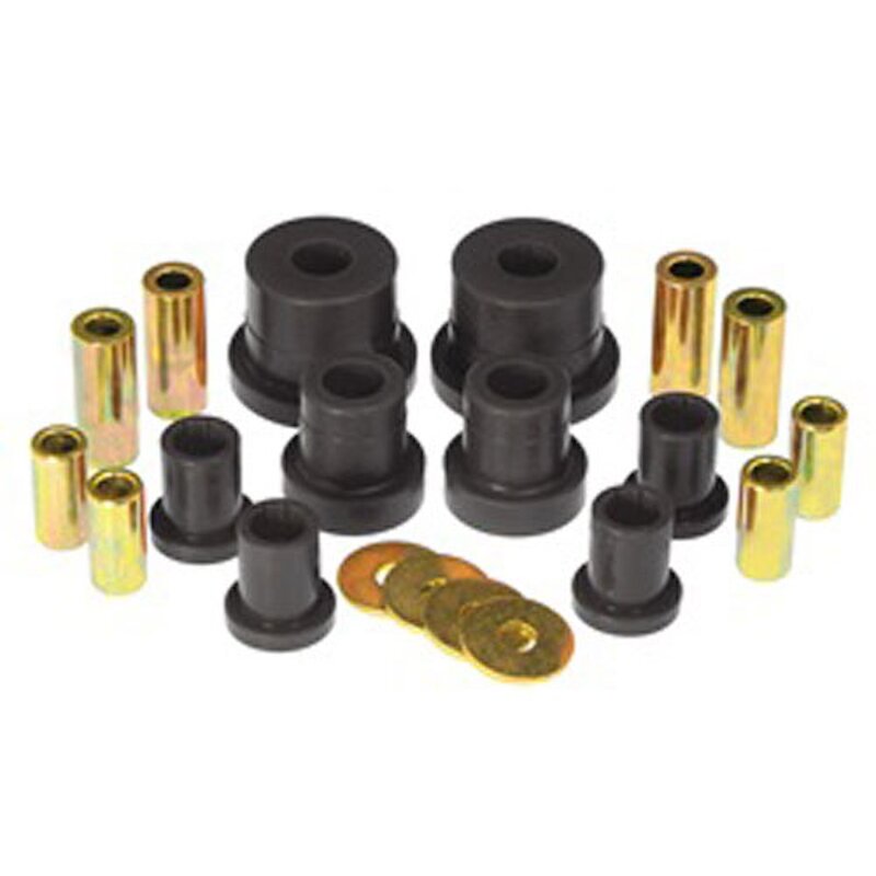 PRO7-242-BL-Prothane 06-09 Chevy Trailblazer Front Control Arm Bushings - Black-Bushing Kits-Prothane