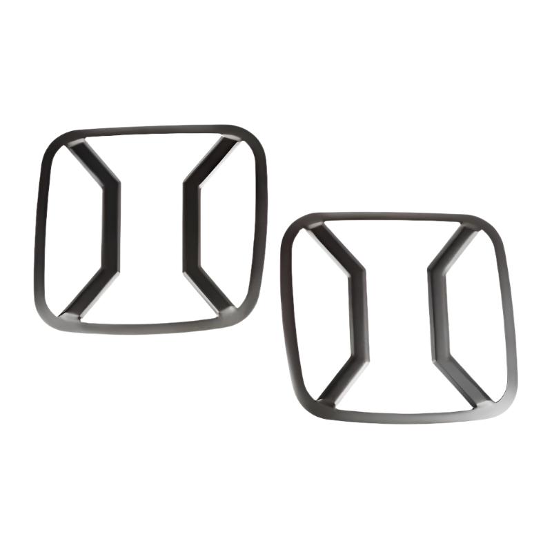 RUG11226.30-Rugged Ridge 15-18 Jeep Renegade BU Black Tail Light Euro Guards-Light Covers and Guards-Rugged Ridge