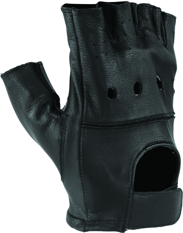 RIV094454-River Road Hollister Shorty Gloves Black - Small-Gloves-River Road